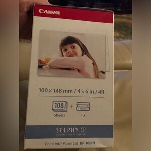 Canon Selphy CP Color Ink and Paper Set